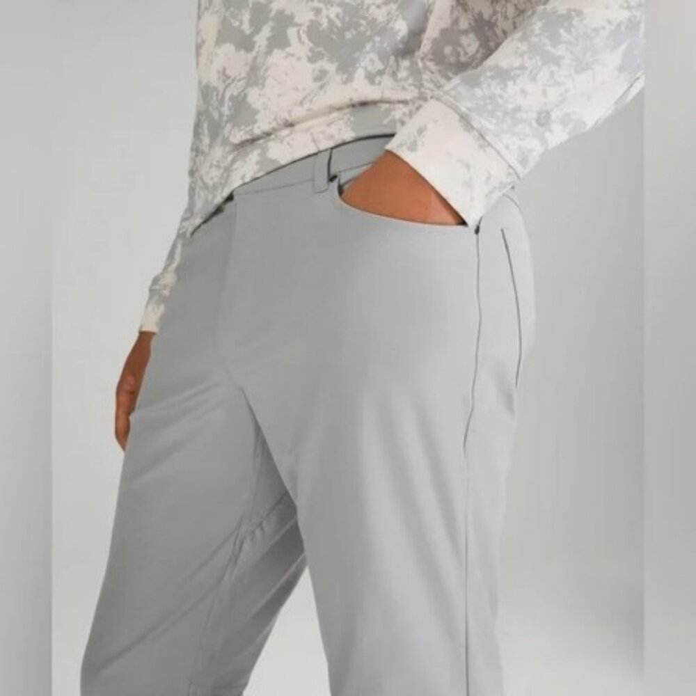 Lululemon ABC classic fit jogger pants grey women's size M